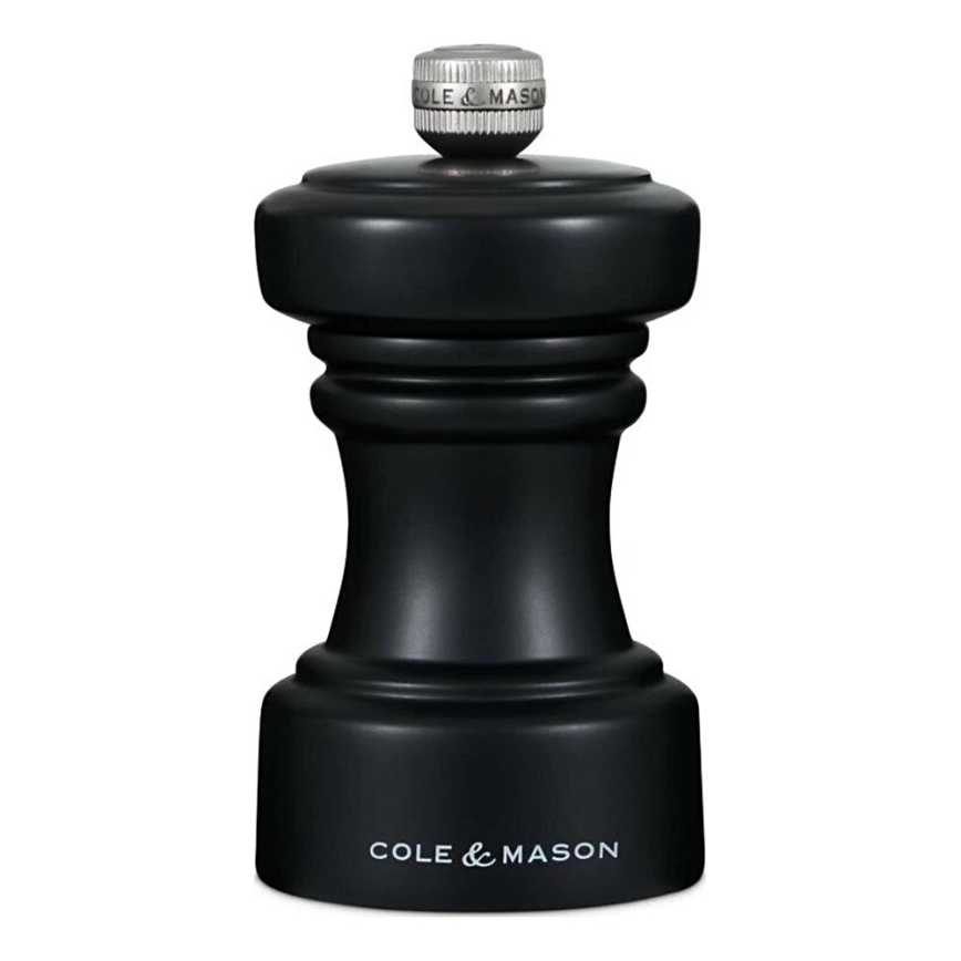 Cole&Mason - Suolamylly HOXTON 10,4 cm pyökki/matta musta