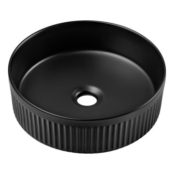 COMAD BEYOND 2 BLACK ( E-6565 ) - Työtasoallas BEYOND halkaisija 36 cm keramiikka/matta musta