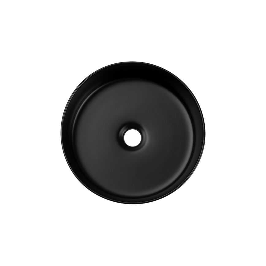 COMAD BEYOND 2 BLACK ( E-6565 ) - Työtasoallas BEYOND halkaisija 36 cm keramiikka/matta musta