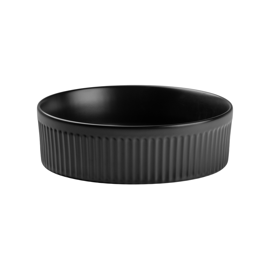 COMAD BEYOND 2 BLACK ( E-6565 ) - Työtasoallas BEYOND halkaisija 36 cm keramiikka/matta musta