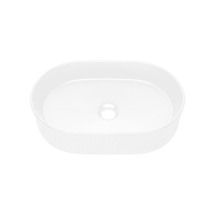 COMAD BEYOND 5 WHITE (E-6564) - BEYOND 48x32,5 cm tasoon asennettava pesuallas, keramiikka/mattavalkoinen