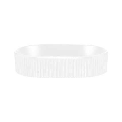 COMAD BEYOND 5 WHITE (E-6564) - BEYOND 48x32,5 cm tasoon asennettava pesuallas, keramiikka/mattavalkoinen