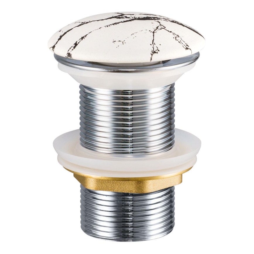 COMAD CLICK-CLACK T201M-W17-3 - Altaan jäte CLICK-CLACK halkaisija 7 cm mattavalkoinen