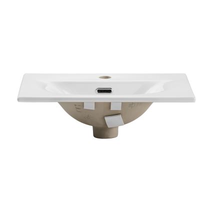 COMAD SKY 3 50CM DP ( E-8099-3-50 ) - Upotettu allas SKY 51x40 cm keramiikka/mattavalkoinen