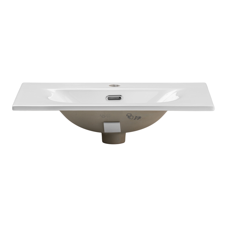 COMAD SKY 3 60CM ( E-8099-3-60 ) - Upotettu allas SKY 61x40 cm keramiikka/kiiltävä valkoinen