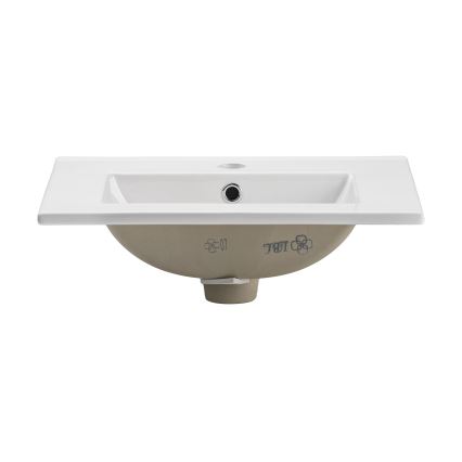 COMAD UM-2050RB DANCE 50 DP - Upotettu allas DANCE 52x40 cm keramiikka/mattavalkoinen