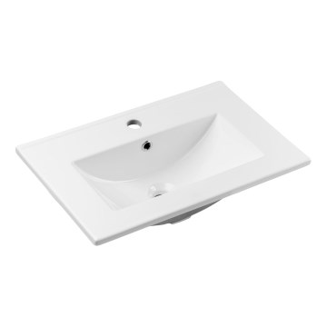 COMAD UM-2060RB DANCE 60 - Upotettu allas DANCE 62x40 cm keramiikka/kiiltävä valkoinen
