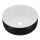 COMAD UM-6259 SIMPLE 8. - Työtasoallas SIMPLE halkaisija 36 cm keramiikka/mattavalkoinen/matta musta