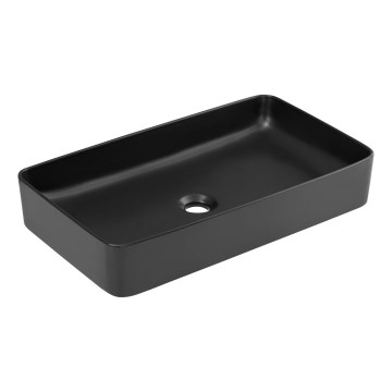 COMAD UM-6275 SLIM 60 BLACK DP - Työtasoallas SLIM 61x34 cm keramiikka/matta musta