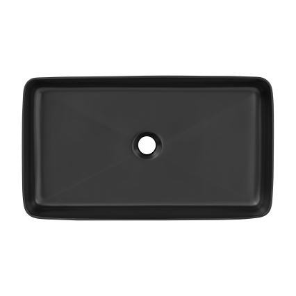 COMAD UM-6275 SLIM 60 BLACK DP - Työtasoallas SLIM 61x34 cm keramiikka/matta musta