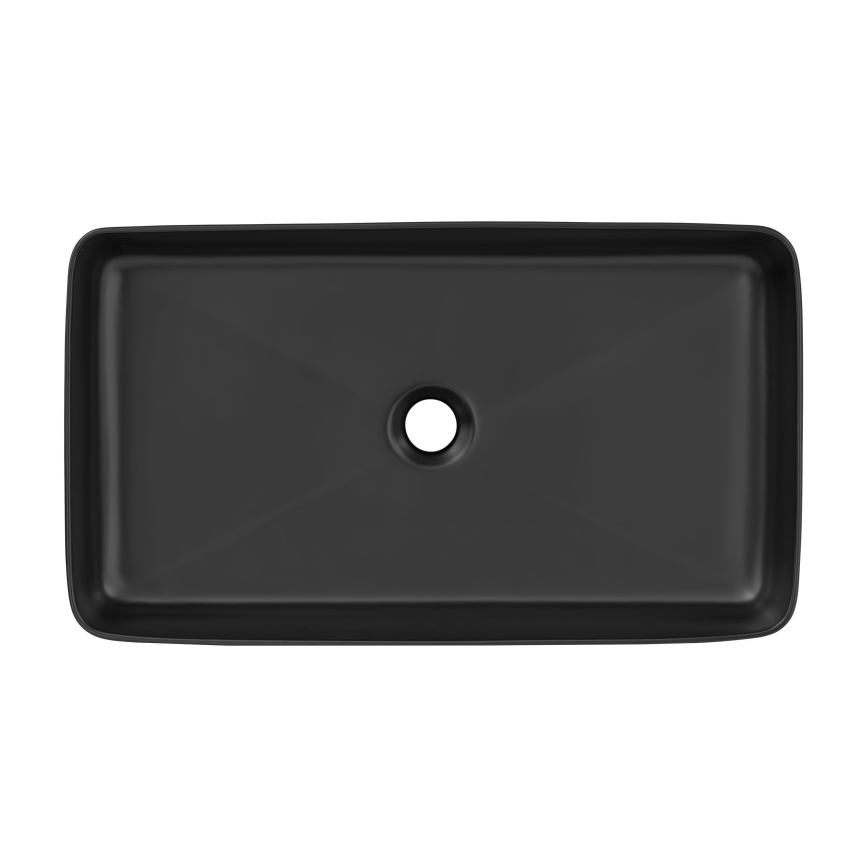 COMAD UM-6275 SLIM 60 BLACK DP - Työtasoallas SLIM 61x34 cm keramiikka/matta musta