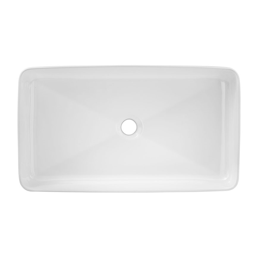 COMAD UM-6275 SLIM 60 VALKOINEN DP - Työtasoallas SLIM 61x34 cm keramiikka/kiiltävä valkoinen