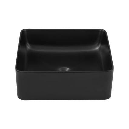 COMAD UM-6276 SLIM 40 BLACK DP - Työtasoallas SLIM 37x37 cm keramiikka/matta musta