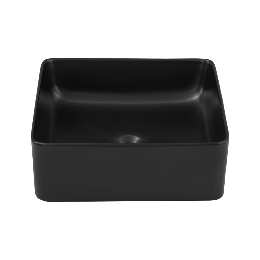 COMAD UM-6276 SLIM 40 BLACK DP - Työtasoallas SLIM 37x37 cm keramiikka/matta musta