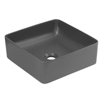 COMAD UM-6276 SLIM 40 GREY DP - Työtasoallas SLIM 37x37 cm keramiikka/matta harmaa