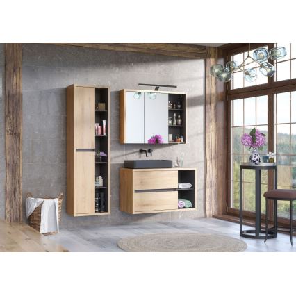 COMAD UM-6276 SLIM 40 GREY DP - Työtasoallas SLIM 37x37 cm keramiikka/matta harmaa