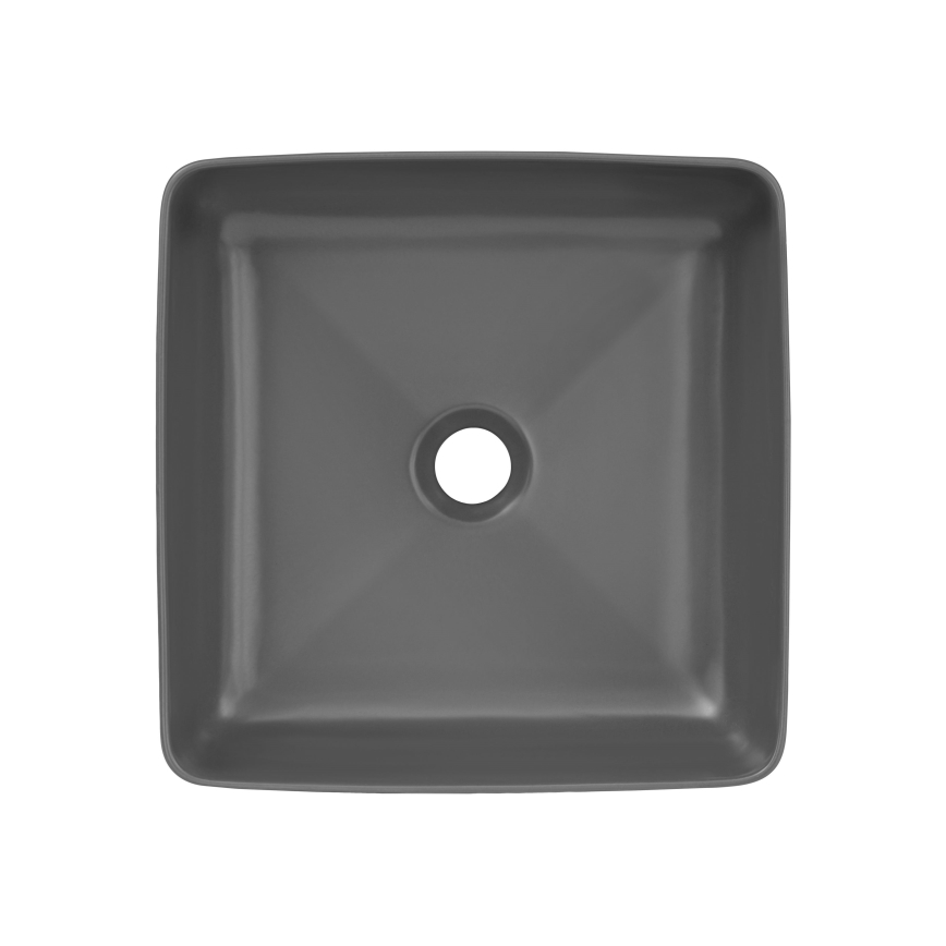 COMAD UM-6276 SLIM 40 GREY DP - Työtasoallas SLIM 37x37 cm keramiikka/matta harmaa