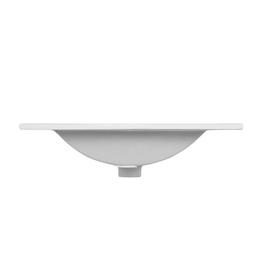 COMAD UM-CFP LAVA 50D - Upotettu allas LAVA 51x46 cm keramiikka/kiiltävä valkoinen