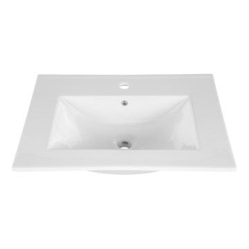 COMAD UM-CFP LAVA 60D - Upotettu allas LAVA 61x46 cm keramiikka/kiiltävä valkoinen