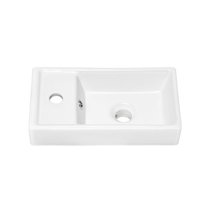 COMAD UM-VEDEA 40 - Työtasoallas VEDEA 40x22 cm keramiikka/kiiltävä valkoinen