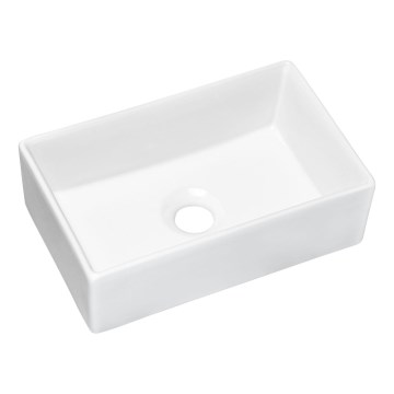 COMAD UN-GAJA35-SW 78570A(35) - Työtasoallas GAJA 35x22 cm keramiikka/kiiltävä valkoinen