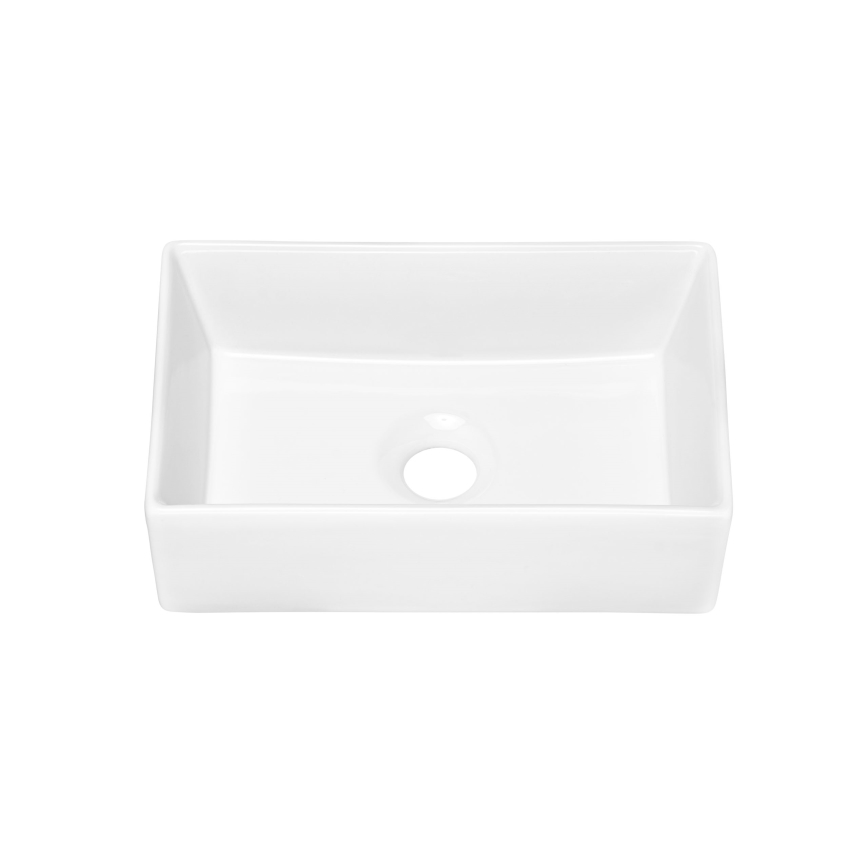 COMAD UN-GAJA35-SW 78570A(35) - Työtasoallas GAJA 35x22 cm keramiikka/kiiltävä valkoinen