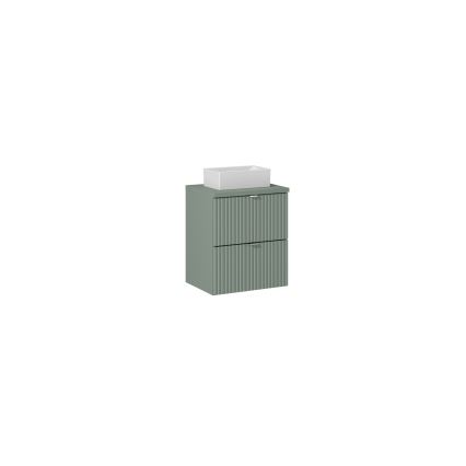 COMAD UN-GAJA35-SW 78570A(35) - Työtasoallas GAJA 35x22 cm keramiikka/kiiltävä valkoinen