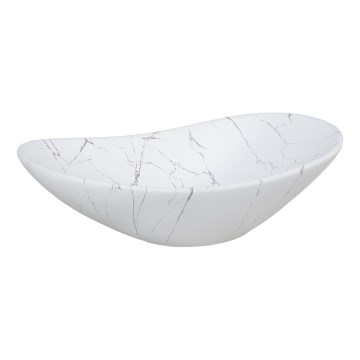 COMAD UN-LENA-MW17 - Työtasoallas LENA 61,5x36 cm keramiikka/mattavalkoinen