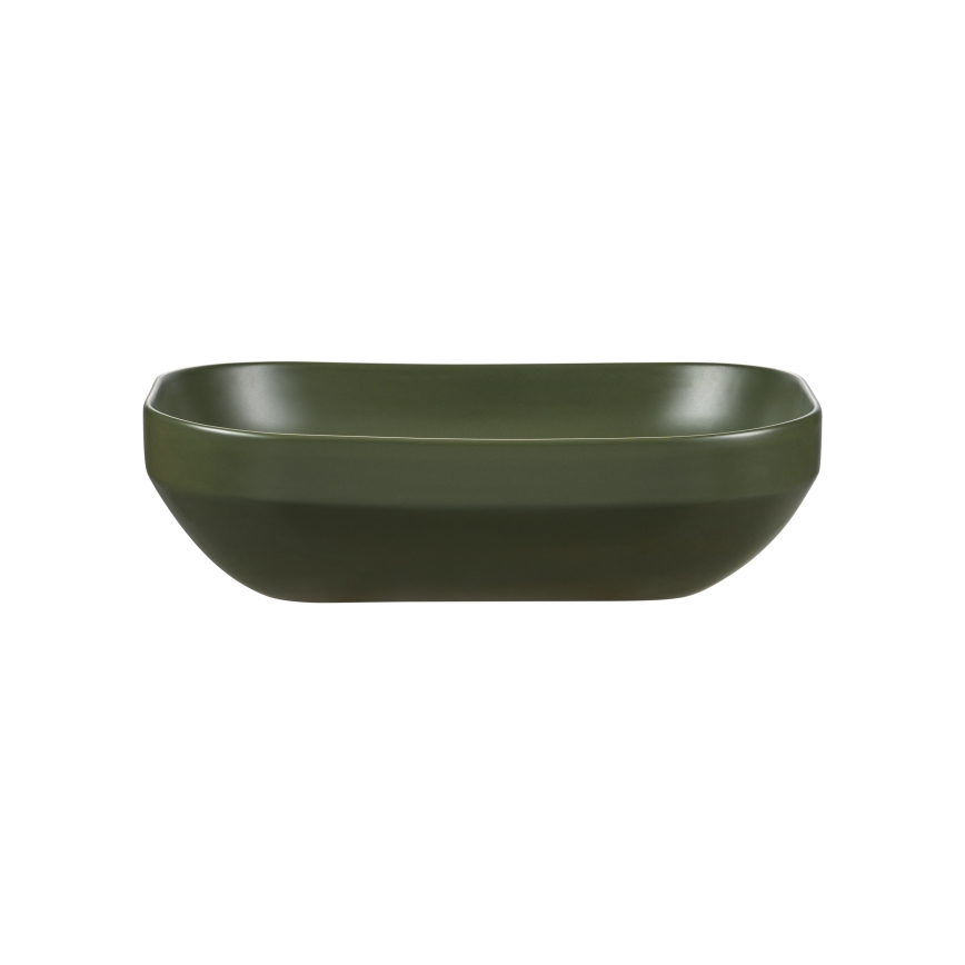 COMAD UN-NELI-MFG - Työtasoallas NELI 50,4x35,2 cm keramiikka/matta vihreä