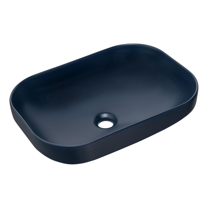 COMAD UN-NELI-MNB - Työtasoallas NELI 50,4x35,2 cm keramiikka/matta laivastonsininen sininen