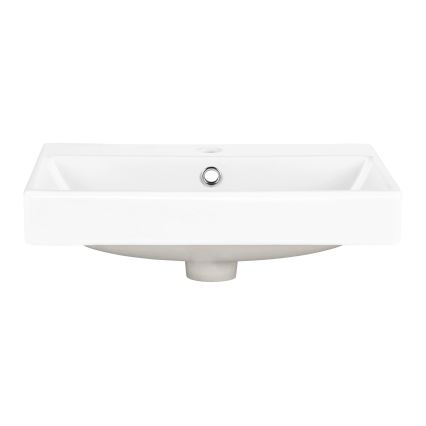 COMAD UN-RITA-GW-60 - Työtasoallas RITA 60x40 cm keramiikka/kiiltävä valkoinen