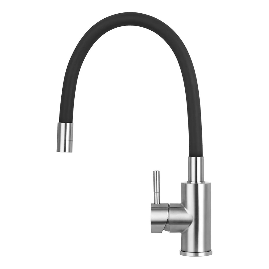 Concept BDC7138 - Keittiöhana joustavalla juoksuputkella, kiiltävä kromi/musta