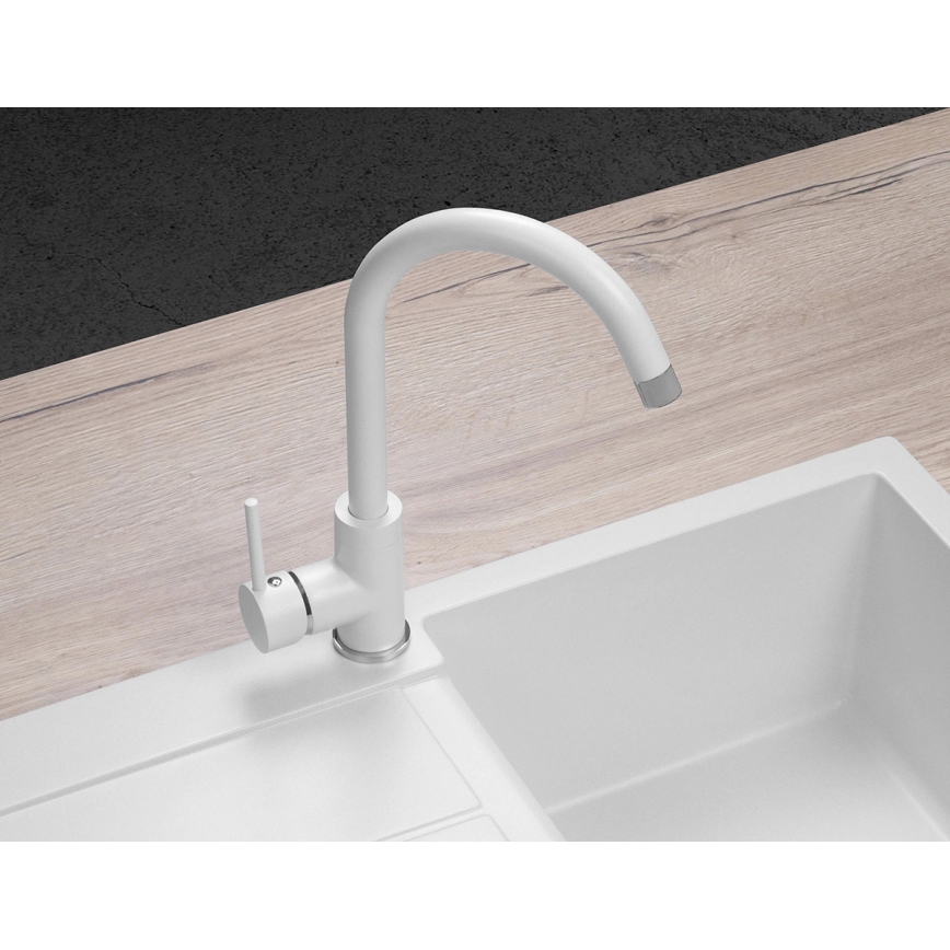 Concept BDG3334WH - Keittiöhana 33,5 cm graniitti/valkoinen