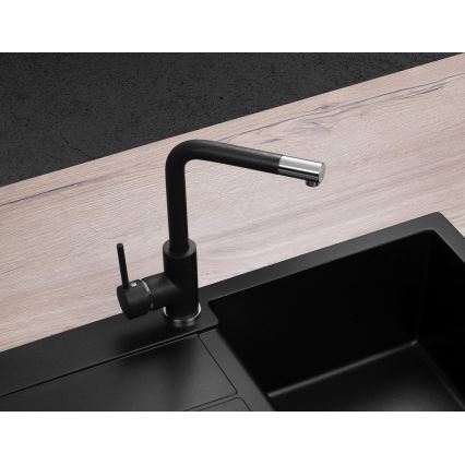 Concept BDG4327BC - Keittiöhana 27,3 cm graniitti/musta