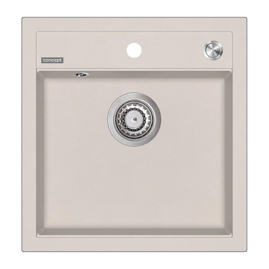 Concept DG00C50BE - Keittiöallas CUBIS 49x51 cm graniitti/beige