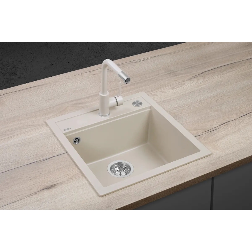 Concept DG00C50BE - Keittiöallas CUBIS 49x51 cm graniitti/beige