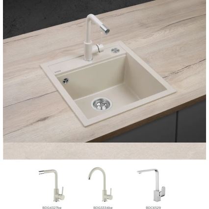 Concept DG00C50BE - Keittiöallas CUBIS 49x51 cm graniitti/beige
