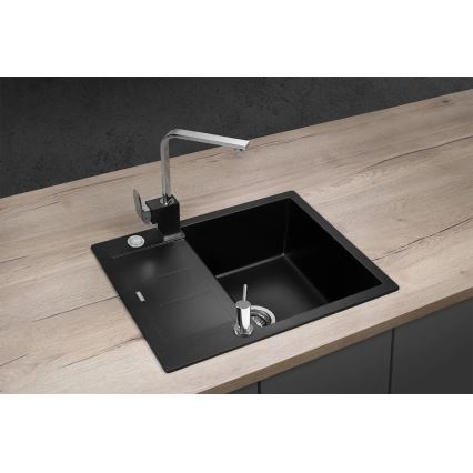 Concept DG05C45BC - Keittiöallas CUBIS 50x62 cm graniitti/musta