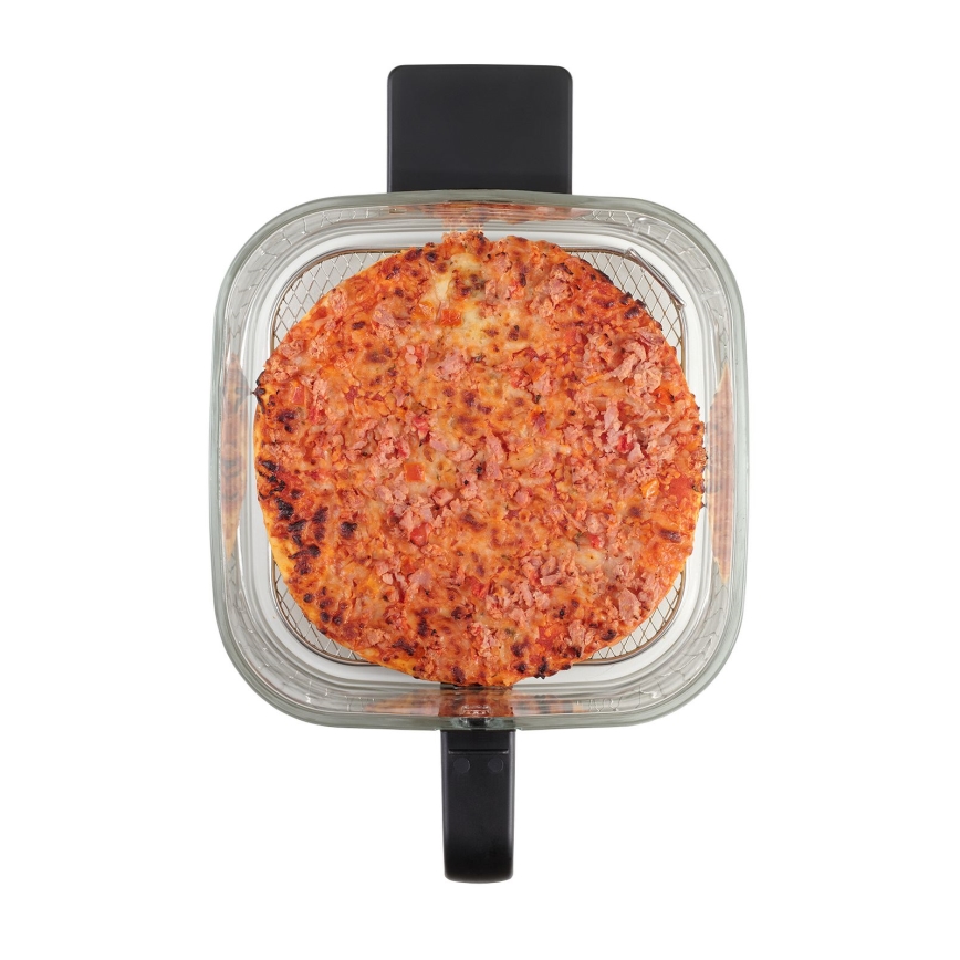 Concept FR5500 - Air Fryer GLASS & FAST 5,5 l 1200W/230V musta