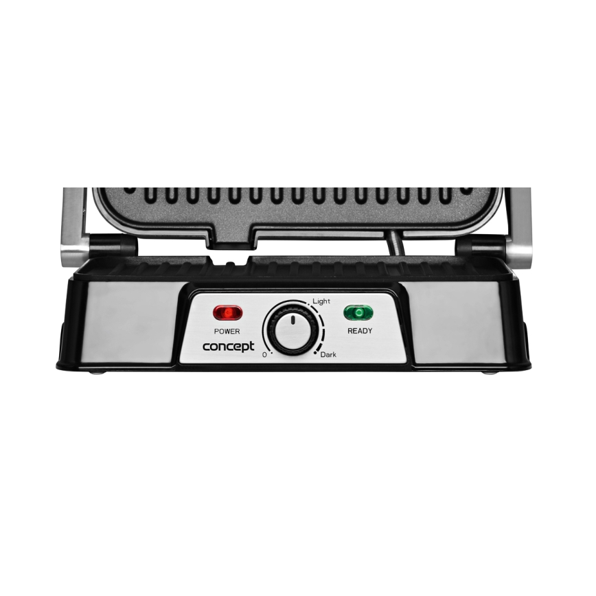 Concept ge2005 - Kontaktigrilli 1500W/230V ruostumaton/musta