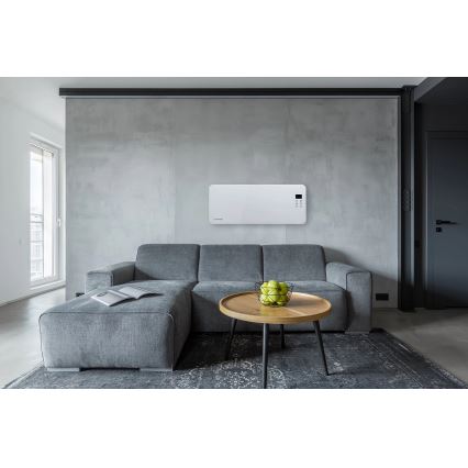 Concept KS4000 - Sähköinen suoralämmitin/konvektori 1000/2000 W IP24 valkoinen + kaukosäädin
