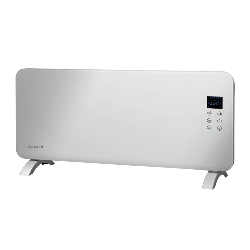 Concept KS4000 - Sähköinen suoralämmitin/konvektori 1000/2000 W IP24 valkoinen + kaukosäädin