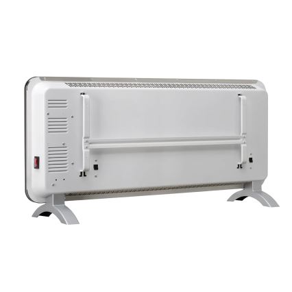 Concept KS4000 - Sähköinen suoralämmitin/konvektori 1000/2000 W IP24 valkoinen + kaukosäädin
