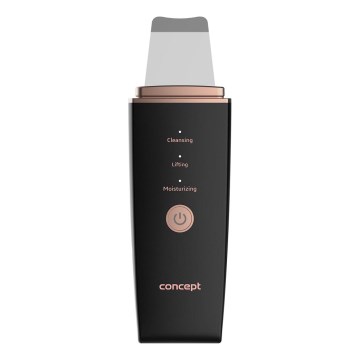 Concept PO2060 - Kosmeettinen ultraäänislastalla PERFECT SKIN 3,5W/5V USB 500 mAh IPX6 musta