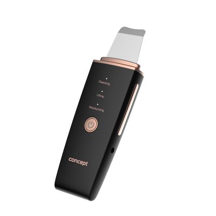 Concept PO2060 - Kosmeettinen ultraäänislastalla PERFECT SKIN 3,5W/5V USB 500 mAh IPX6 musta