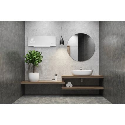 Concept QH4000 - Sähkölämmitin 1000/2000W IP22 valkoinen + kaukosäädin