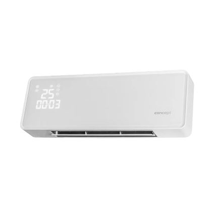 Concept QH4000 - Sähkölämmitin 1000/2000W IP22 valkoinen + kaukosäädin