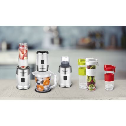 Concept SM3391 - Smoothie blenderi lisävarusteiden kanssa 700W/230V valkoinen