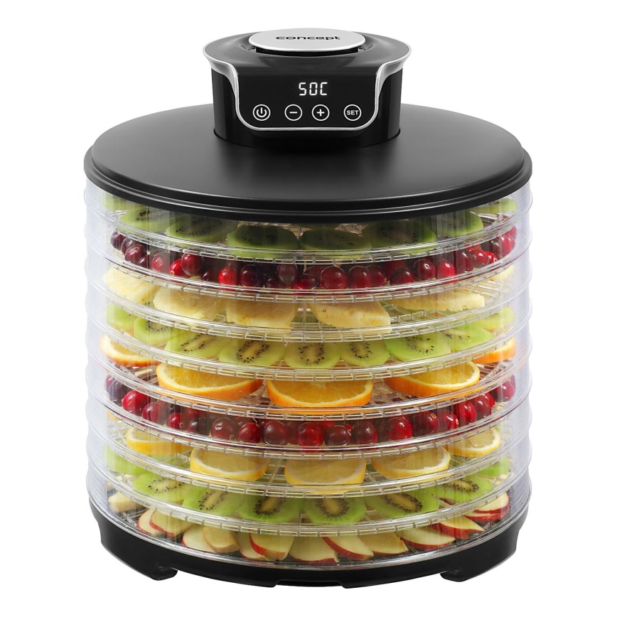 Concept SO3010 - Ruokakuivuri 245W/230V musta
