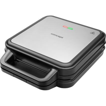 Concept SV3080 - Voileipägrilli FAMILY 3in1 1200W/230V musta/ruostumaton